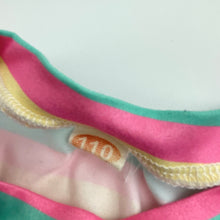 Load image into Gallery viewer, Girls lightweight, colourful casual dress, unicorn, EUC, size 5, L: 54cm