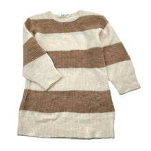 Load image into Gallery viewer, Girls H&amp;M, soft feel lightweight knit sweater dress, GUC, size 3-4, L: 50cm