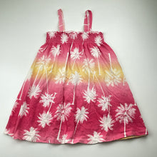 Load image into Gallery viewer, Girls Mango, cotton casual summer dress, FUC, size 4, L: 55cm