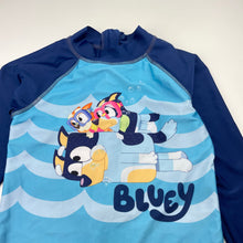 Load image into Gallery viewer, Unisex Bluey, all-in-one rashie suit / surf suit, GUC, size 5,  