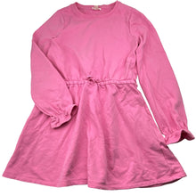 Load image into Gallery viewer, Girls Crew Cuts, pink casual long sleeve dress, EUC, size 12, L: 66cm