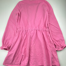 Load image into Gallery viewer, Girls Crew Cuts, pink casual long sleeve dress, EUC, size 12, L: 66cm