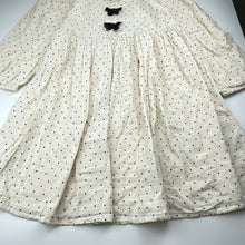 Load image into Gallery viewer, Girls H&amp;M, cotton long sleeve dress, EUC, size 10, L: 77cm