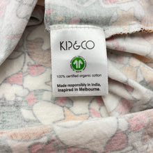 Load image into Gallery viewer, Girls KIP &amp; CO, organic cotton Christmas pyjama top, GUC, size 11-12,  