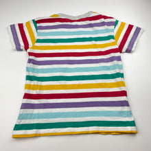 Load image into Gallery viewer, Boys Milkshake, colourful striped cotton tee / top, FUC, size 6,  