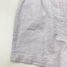 Load image into Gallery viewer, Girls David Jones, lilac linen / cotton playsuit, light mark back left shorts, FUC, size 10,  