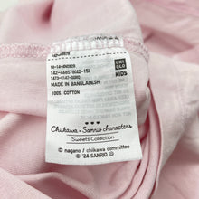 Load image into Gallery viewer, Girls Uniqlo, SAN RIO Chiikawa cotton tee / top, FUC, size 3-4,  