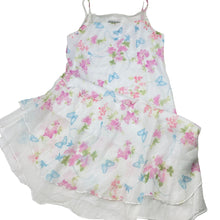 Load image into Gallery viewer, Girls OFF LIMITS, vintage lined lightweight floral party dress, Made in Aus, GUC, size 10, L: 88cm approx
