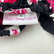 Load image into Gallery viewer, Girls Simply Stunning Styles, lightweight floral summer dress, no size, armpit to armpit: 19cm unstretched, EUC, size 0-1, L: 49cm at front centre