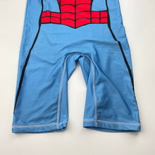 Load image into Gallery viewer, Boys Marvel, Spiderman rashie suit / surf suit, pilling, FUC, size 7,  