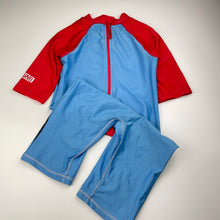 Load image into Gallery viewer, Boys Marvel, Spiderman rashie suit / surf suit, pilling, FUC, size 7,  