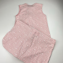 Load image into Gallery viewer, Girls Bilbi, 0.2 Tog organic cotton sleeping bag, L: 85cm, GUC, size 0-2,  