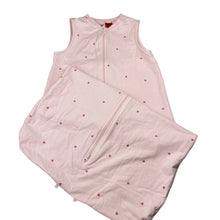 Load image into Gallery viewer, Girls Anko, lightweight stretchy sleeping bag, small green mark on side, FUC, size 1-2,  