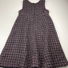 Load image into Gallery viewer, Girls Origami, lined wool blend party dress, GUC, size 8, L: 71cm