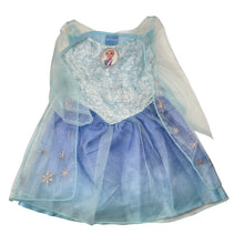 Load image into Gallery viewer, Girls Disney, Frozen Elsa costume dress, armpit to armpit: 24cm, EUC, size 1, L: 46cm