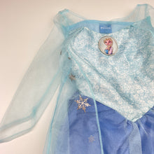 Load image into Gallery viewer, Girls Disney, Frozen Elsa costume dress, armpit to armpit: 24cm, EUC, size 1, L: 46cm