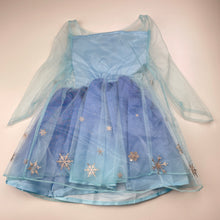 Load image into Gallery viewer, Girls Disney, Frozen Elsa costume dress, armpit to armpit: 24cm, EUC, size 1, L: 46cm