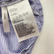 Load image into Gallery viewer, Girls H&amp;M, broderie trim lightweight cotton summer dress, FUC, size 7, L: 70cm