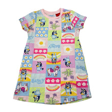 Load image into Gallery viewer, Girls Bluey, lightweight nightie / night dress, pilling, FUC, size 3,  