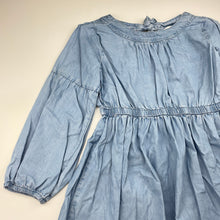 Load image into Gallery viewer, Girls Milkshake, lyocell long sleeve casual dress, GUC, size 8, L: 64cm