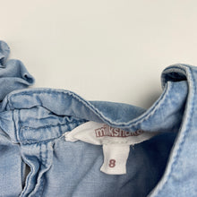 Load image into Gallery viewer, Girls Milkshake, lyocell long sleeve casual dress, GUC, size 8, L: 64cm