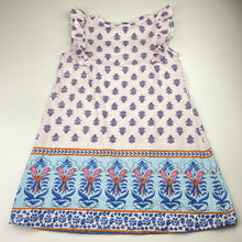Load image into Gallery viewer, Girls Milkshake, floral cotton summer dress, GUC, size 8, L: 60cm