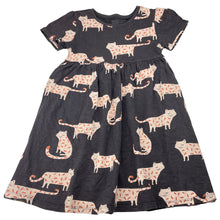 Load image into Gallery viewer, Girls Next, cotton casual dress, wash fade, FUC, size 5-6, L: 57cm