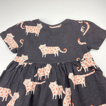 Load image into Gallery viewer, Girls Next, cotton casual dress, wash fade, FUC, size 5-6, L: 57cm
