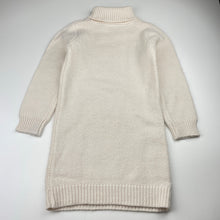 Load image into Gallery viewer, Girls Anko, cable knit long sleeve dress, EUC, size 5, L: 58cm