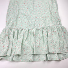 Load image into Gallery viewer, Girls Name It, lined floral broderie drop waist dress, GUC, size 12, L: 75cm