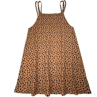 Girls Zara, lightweight animal print summer dress, EUC, size 13-14, L: 80cm