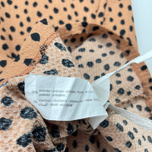 Load image into Gallery viewer, Girls Zara, lightweight animal print summer dress, EUC, size 13-14, L: 80cm