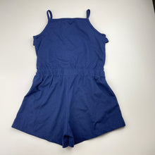 Load image into Gallery viewer, Girls H&amp;T, navy summer playsuit, EUC, size 5,  