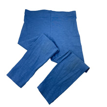 Load image into Gallery viewer, Girls George, blue stretchy leggings, Inside leg: 38cm, GUC, size 5-6,  