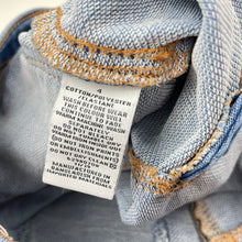 Load image into Gallery viewer, Girls Target, stretch denim jeans / jeggings, elasticated, Inside leg: 38.5cm, GUC, size 4,  
