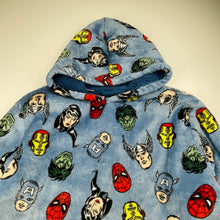 Load image into Gallery viewer, Boys Cotton On, Marvel thick fleece lined hoodie sweater, light marks &amp; pilling on cuffs, FUC, size 8-10,  