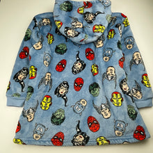 Load image into Gallery viewer, Boys Cotton On, Marvel thick fleece lined hoodie sweater, light marks &amp; pilling on cuffs, FUC, size 8-10,  