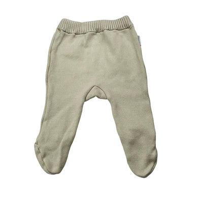 Unisex Korango, knitted cotton footed leggings / bottoms, EUC, size 0000,  