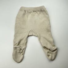Load image into Gallery viewer, Unisex Korango, knitted cotton footed leggings / bottoms, EUC, size 0000,  