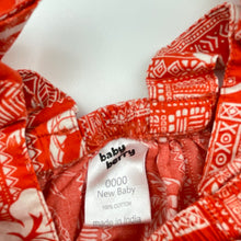 Load image into Gallery viewer, Girls Baby Berry, lightweight cotton summer romper, GUC, size 0000,  