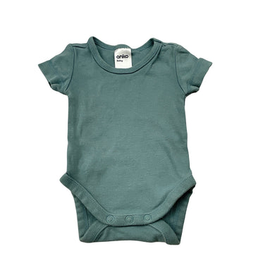 Unisex Anko, cotton bodysuit / romper, FUC, size 0000,  