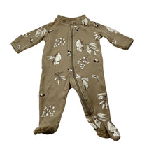 Load image into Gallery viewer, Unisex Anko, cotton zip coverall / romper, pilling, FUC, size 0000,  