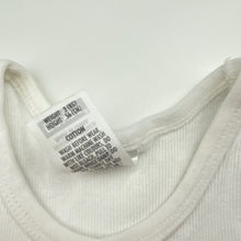 Load image into Gallery viewer, Unisex Bonds, ribbed cotton singletsuit romper, EUC, size 0000,  