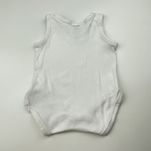 Load image into Gallery viewer, Unisex Bonds, ribbed cotton singletsuit romper, EUC, size 0000,  