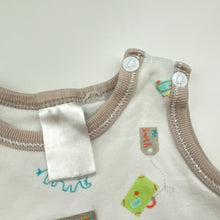 Load image into Gallery viewer, Unisex Baby Patch, cotton singletsuit romper, FUC, size 0000,  