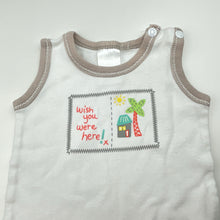 Load image into Gallery viewer, Unisex Pumpkin Patch, cotton singletsuit romper, GUC, size 0000,  