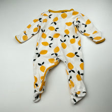 Load image into Gallery viewer, Unisex Baby Berry, cotton zip coverall / romper, pilling, FUC, size 0000,  