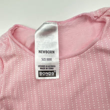 Load image into Gallery viewer, Girls Bonds, stretchy bodysuit / romper, GUC, size 0000,  