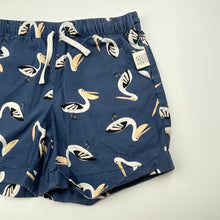 Load image into Gallery viewer, Unisex JOCELYN PROUST DESIGNS, lightweight cotton shorts, elasticated, wash fade, FUC, size 2,  