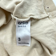 Load image into Gallery viewer, Girls Anko, cotton long sleeve tee / top, GUC, size 3,  